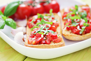 Image showing bruschetta