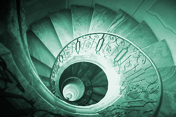 Image showing Spiral staircase

