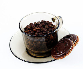 Image showing Cup with coffee