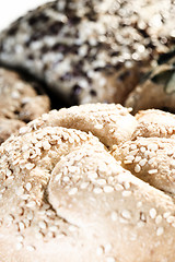 Image showing Assortment of baked bread