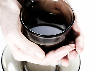 Image showing Cup with coffee