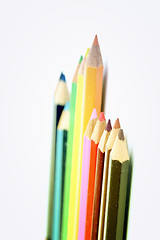 Image showing Close-up pencil.