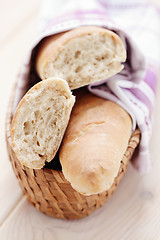 Image showing fresh baquette