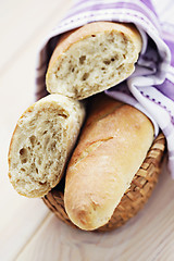 Image showing fresh baquette