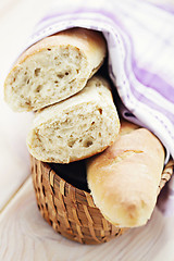 Image showing fresh baquette