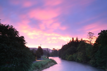 Image showing Tweed sunrise