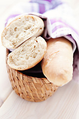 Image showing fresh baquette