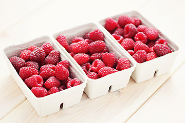 Image showing lots of raspberries