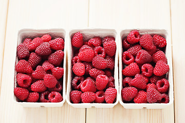 Image showing lots of raspberries