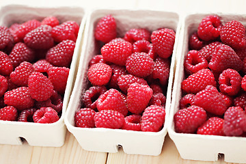 Image showing lots of raspberries