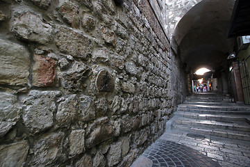 Image showing Jerusalem, Via Dolorosa, 8th Stations of the Cross