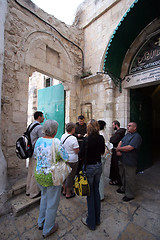 Image showing Jerusalem, Via Dolorosa, 9th Stations of the Cross