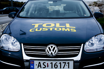 Image showing Customs car