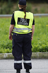 Image showing Customs officer