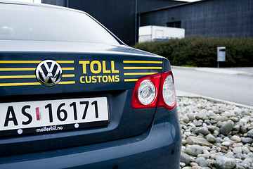 Image showing Customs car