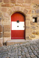 Image showing old door