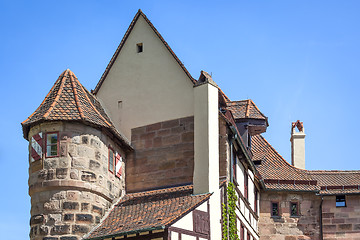 Image showing Castle of Nuremberg Bavaria Germany