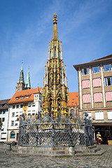 Image showing nuremberg fountain