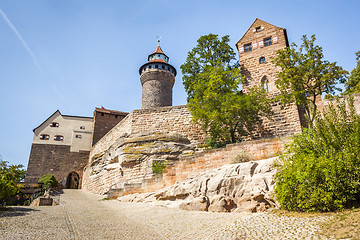 Image showing Castle of Nuremberg Bavaria Germany