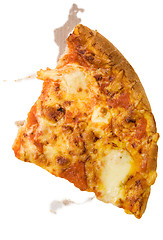 Image showing Greasy Slice of Pizza