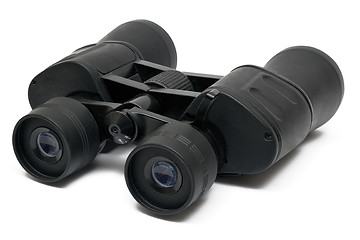 Image showing Binoculars Front - Top Side View w/ Path