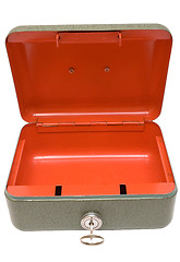 Image showing Empty Cash Box w/ Path (Top Front View)