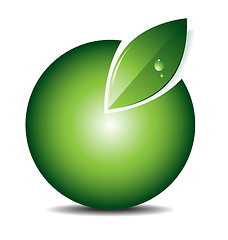 Image showing Green icon/emblem/logo vector