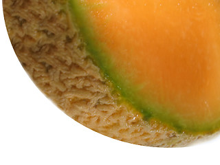 Image showing Cantaloupe Sliver