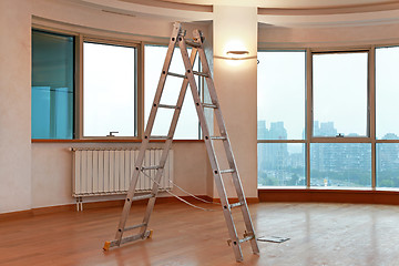 Image showing Ladder in room