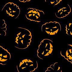 Image showing halloween seamless