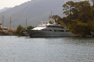 Image showing million dollar yacht