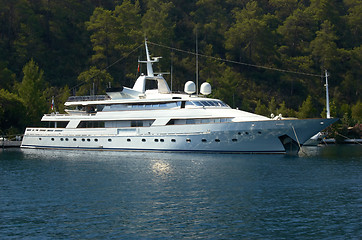 Image showing million dollar yacht