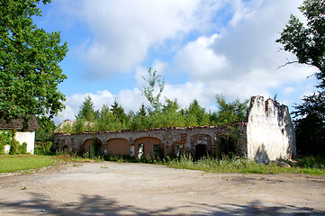 Image showing Ruins of the house