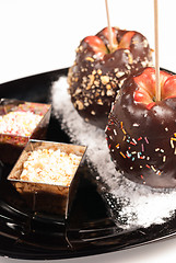 Image showing Candy apples