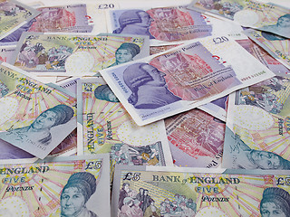 Image showing Pound note