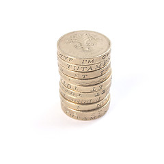 Image showing Pound coin