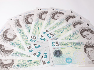Image showing Pound note