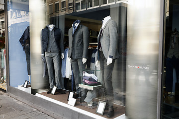 Image showing Clothing store