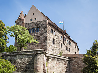 Image showing Castle of Nuremberg Bavaria Germany