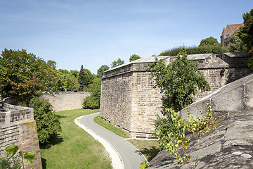 Image showing old wall Nuremberg