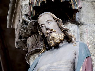 Image showing Jesus statue