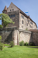 Image showing Castle of Nuremberg Bavaria Germany