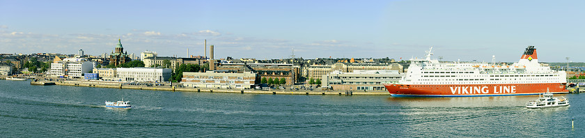 Image showing Helsinki harbor