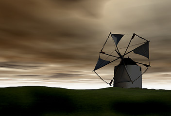 Image showing windmill