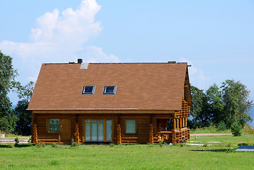 Image showing The wooden house