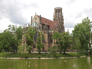 Image showing Johanneskirche Church, Stuttgart