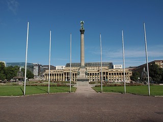 Image showing Schlossplatz (Castle square) Stuttgart