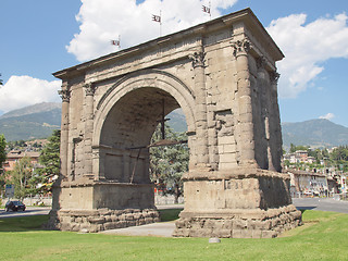 Image showing Arch of August Aosta