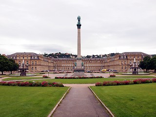 Image showing Schlossplatz (Castle square) Stuttgart