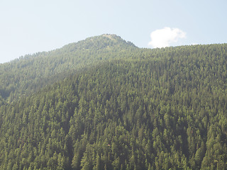 Image showing Aosta Valley mountains